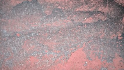 Rust on the iron for the background. old peeling paint on rusty gates.