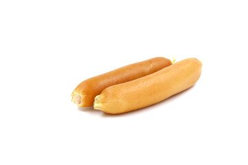 sausage on a white background