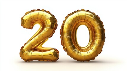 Celebrating a special birthday with stylish gold balloon numbers for the milestone occasion