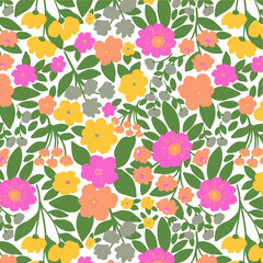 Pattern Seamless Design Fabric Textile Vector