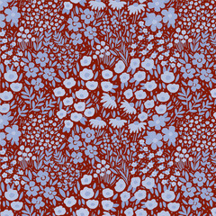 Pattern Seamless Design Fabric Textile Vector