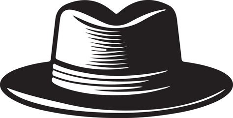 Fedora hat vector image