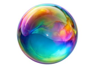 glass sphere ballon isolated on white Png