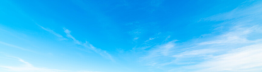 Blue sky with white clouds