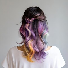 Obraz premium Aurora Borealis Hair
