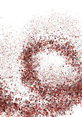 Red and Silver Sale Confetti Explosion