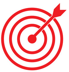 Target icon set, goal icon