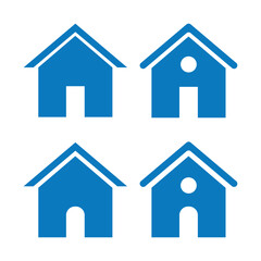 minimal home icon. web homepage symbol. vector website sign