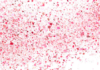 Pink Percentage Confetti Explosion