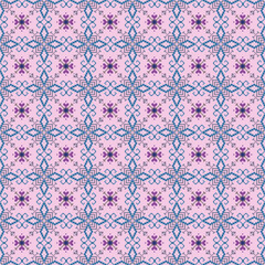 Beautiful seamless pattern design by geometric 