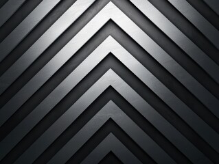 Obraz premium A geometric pattern of dark, layered triangles creates a modern, sleek aesthetic, emphasizing depth and texture.
