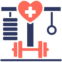 Obraz premium Fitness Equipment Icon