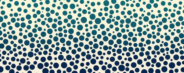 A vibrant pattern of circular shapes in varying shades of blue and teal, creating an abstract and visually engaging design.