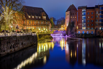Wasserviertel Lüneburg Advent Lichter
