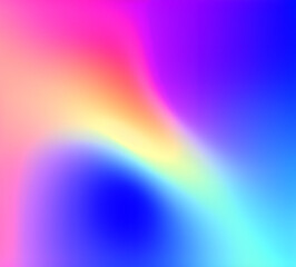 Fototapeta premium Liquid gradient mesh. Abstract wavy background. Color blend. Modern blurred texture. Liquid vibrant color flow. Template for posters, ad banners, brochures, flyers, covers. 8k quality. generative AI