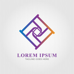 Modern start up company logo template. Creative logo for start up business