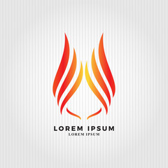 Luxurious business logo. Beautiful and luxurious gold logo