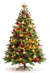 decorated christmas tree