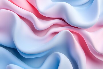 Obraz premium An abstract background featuring a soft blue blur with a light gradient.