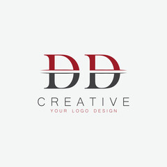 initial monogram logo with creative design.	