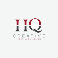 initial monogram letter  logo with creative design.