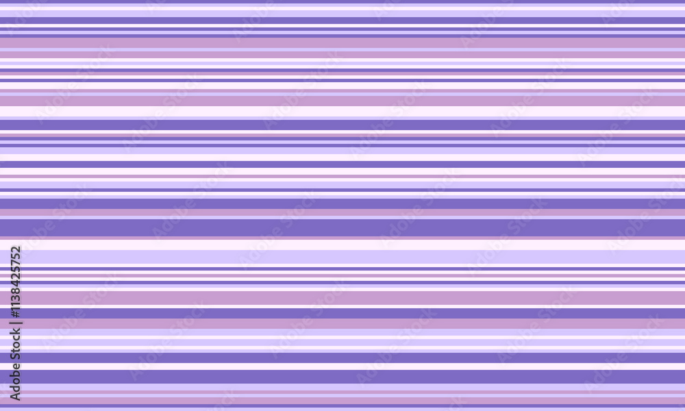 Aufkleber geometric stripes seamless vector pattern with horizontal lines in varied colours, creating an abstr