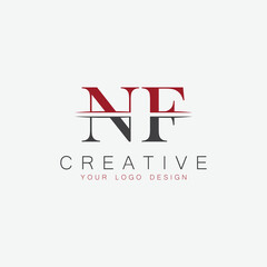 initial monogram letter  logo with creative design.