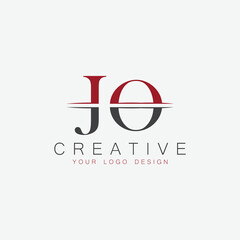 initial monogram letter  logo with creative design.