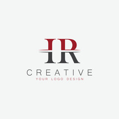 initial monogram letter  logo with creative design.