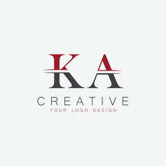 initial monogram letter  logo with creative design.