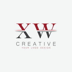 initial monogram letter  logo with creative design.