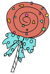 illustration of a child playing