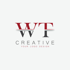 initial monogram letter  logo with creative design.