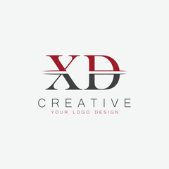 initial monogram letter  logo with creative design.