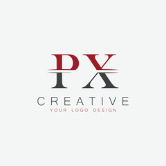 Fototapeta premium initial monogram letter logo with creative design.
