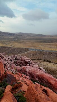 Red Rock Canyon Drone Video