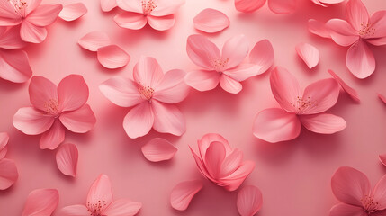 Fototapeta premium 春の訪れをイメージした背景素材。