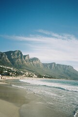 Table mountain, 12 apostles view in Cape Town, shot on analog, film photography