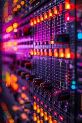 A detailed view of a computer screen with a video editing timeline, displaying multiple tracks and layers for seamless video editing.