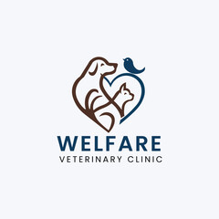 Welfare Veterinary Clinic Logo