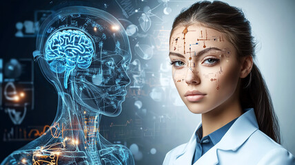 AI medical revolution, virtual imaging technology, the future of precision diagnosis, data-driven therapy, and a new era of smart healthcare