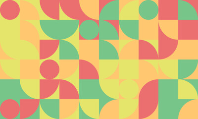 Minimal geometric design with sharp shapes and mosaic repetition. Ideal for seamless backgrounds, modern textile patterns, or trendy poster covers.