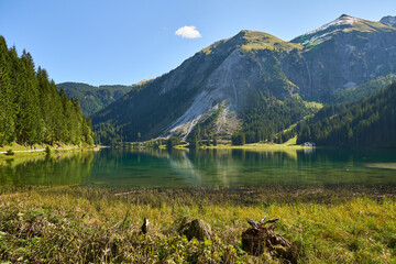 Vilsalpsee, Tannheim, Tirol, Österreich