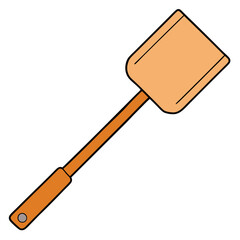 shovel isolated on white background