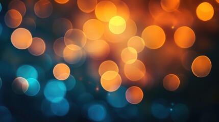 Colorful bokeh lights background creating a festive atmosphere ideal for parties concerts and celebrations