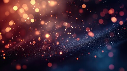 Fototapeta premium Abstract Bokeh Lights in Soft Focus Creating a Dreamy Atmosphere for Background and Design Elements