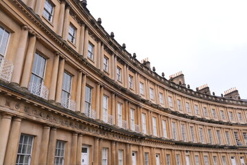 facade of old building in Bath