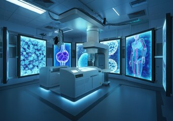 Naklejka premium Modern online healthcare, medical technology and medicine concepts and telemedicine