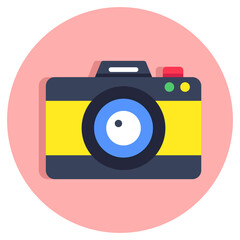 Premium download icon of camera