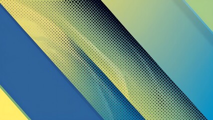 Abstract blue halftone background with comic style. Generative Ai.